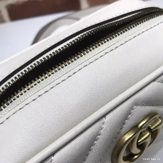 First bag ru GG mini shoulder GUCCI Marmont bag 0525